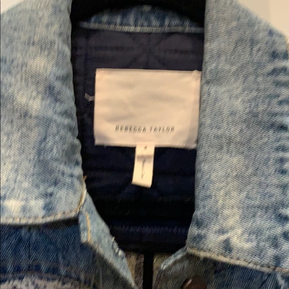 Tweed denim blazer - Picture 2 of 2